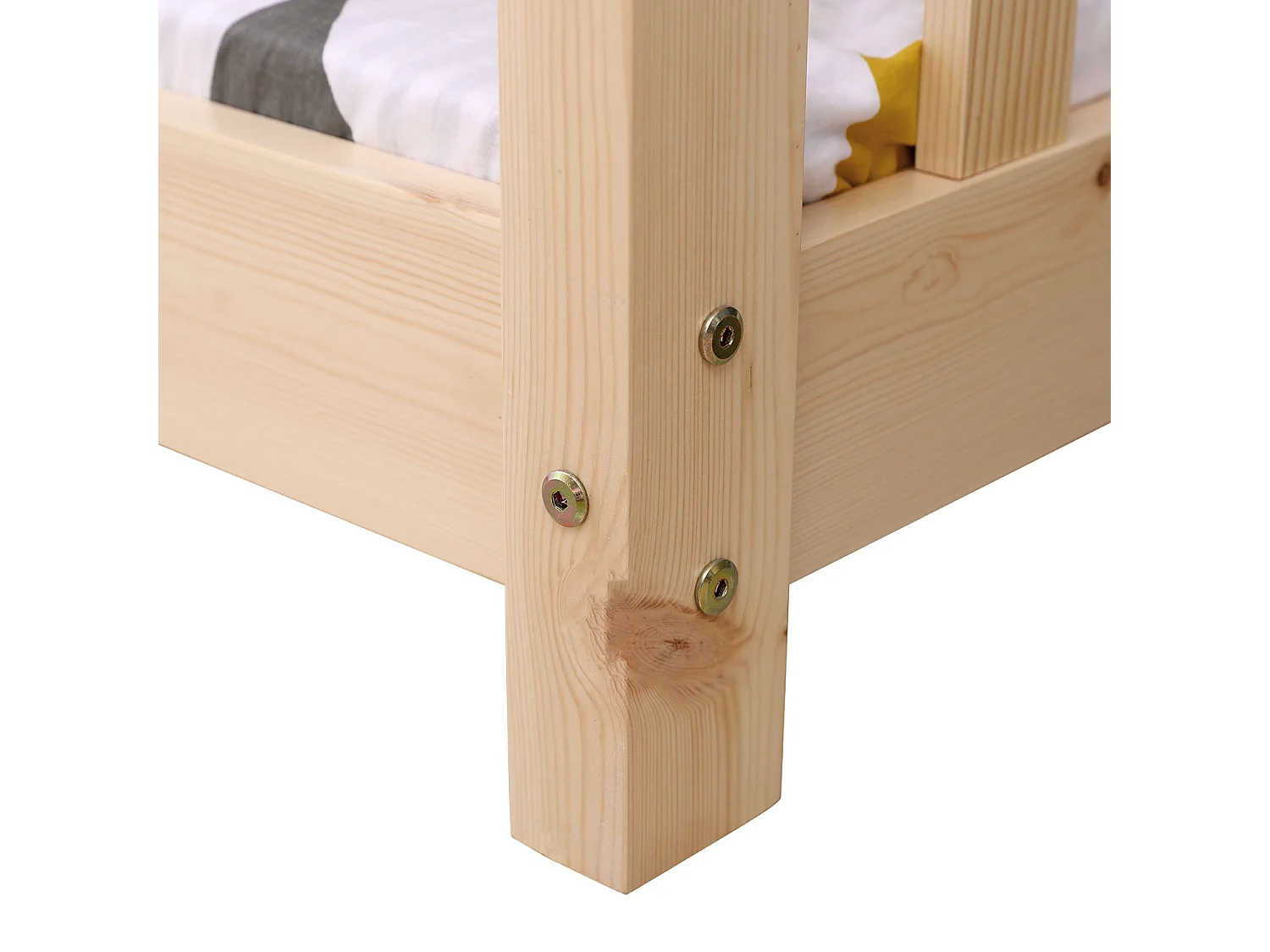 Lit cabane pour enfant 190x90cm en bois GASPARD