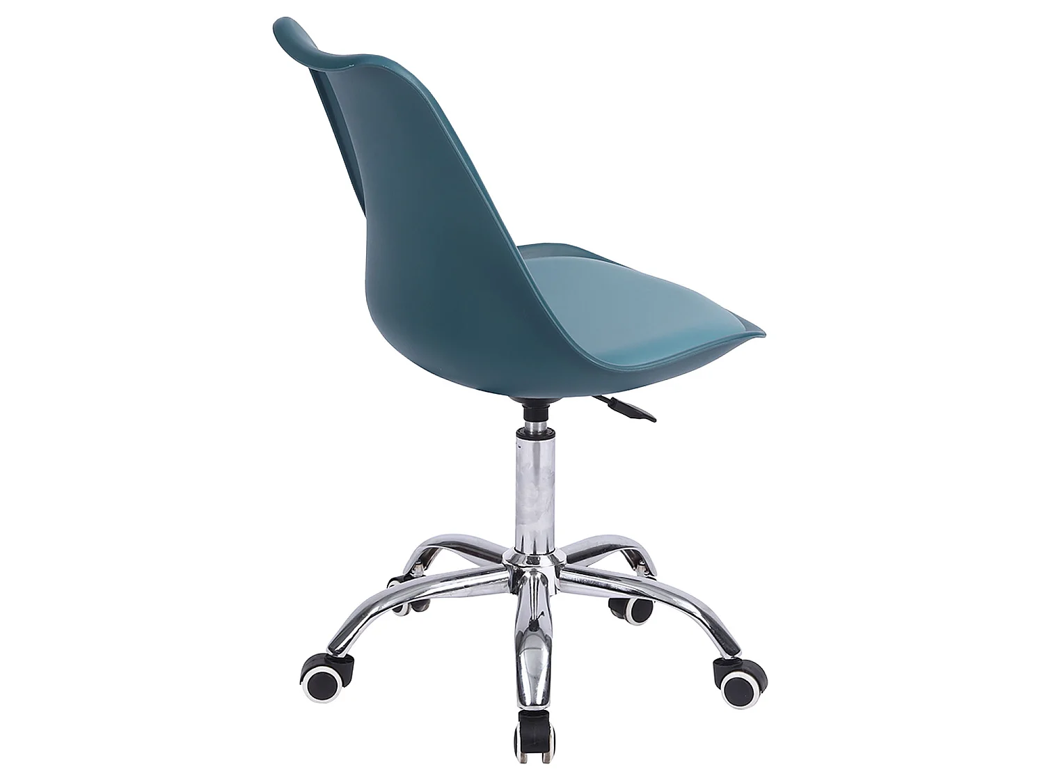 Chaise de bureau réglable en hauteur bleue ANNE