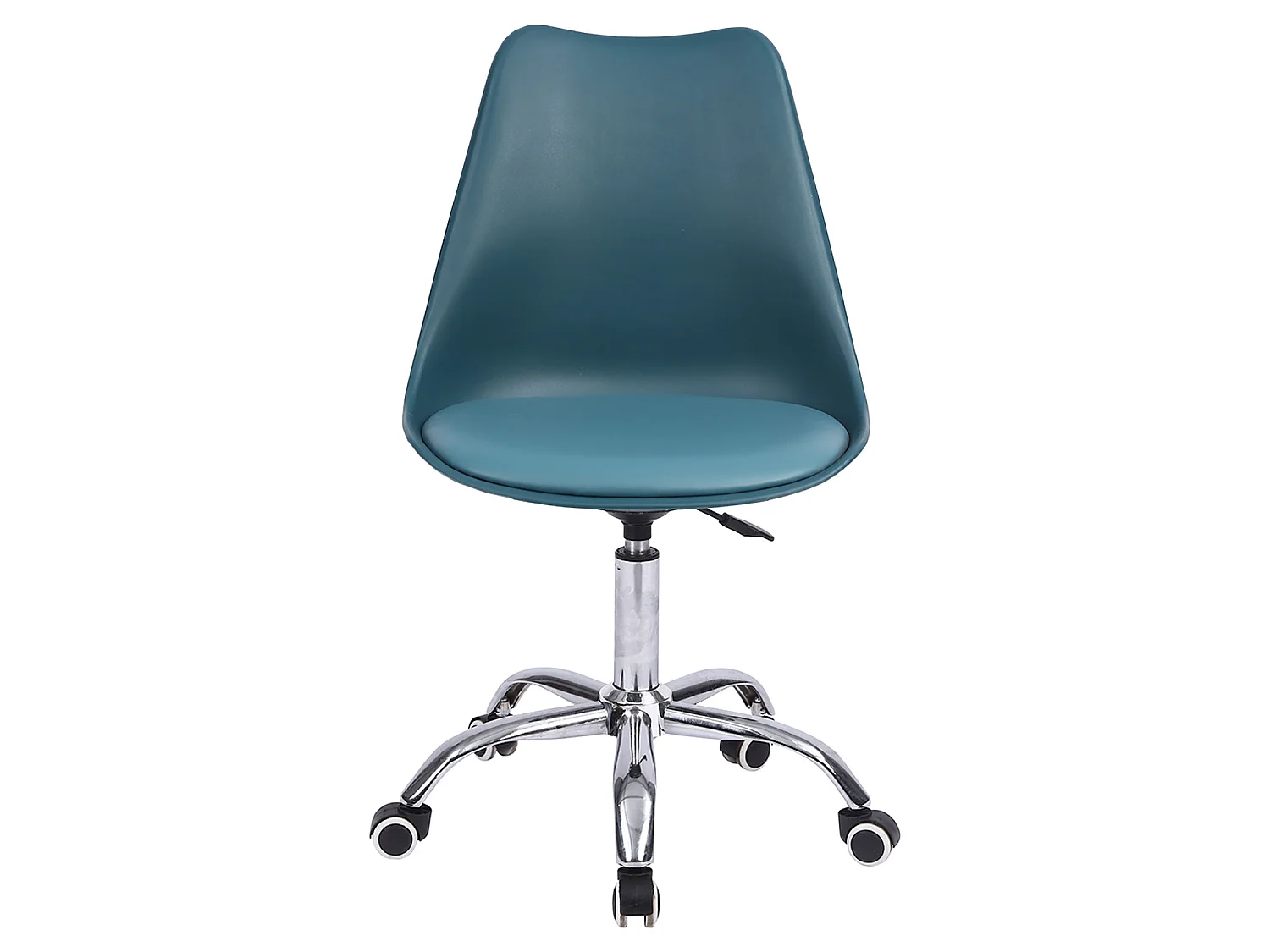 Chaise de bureau réglable en hauteur bleue ANNE