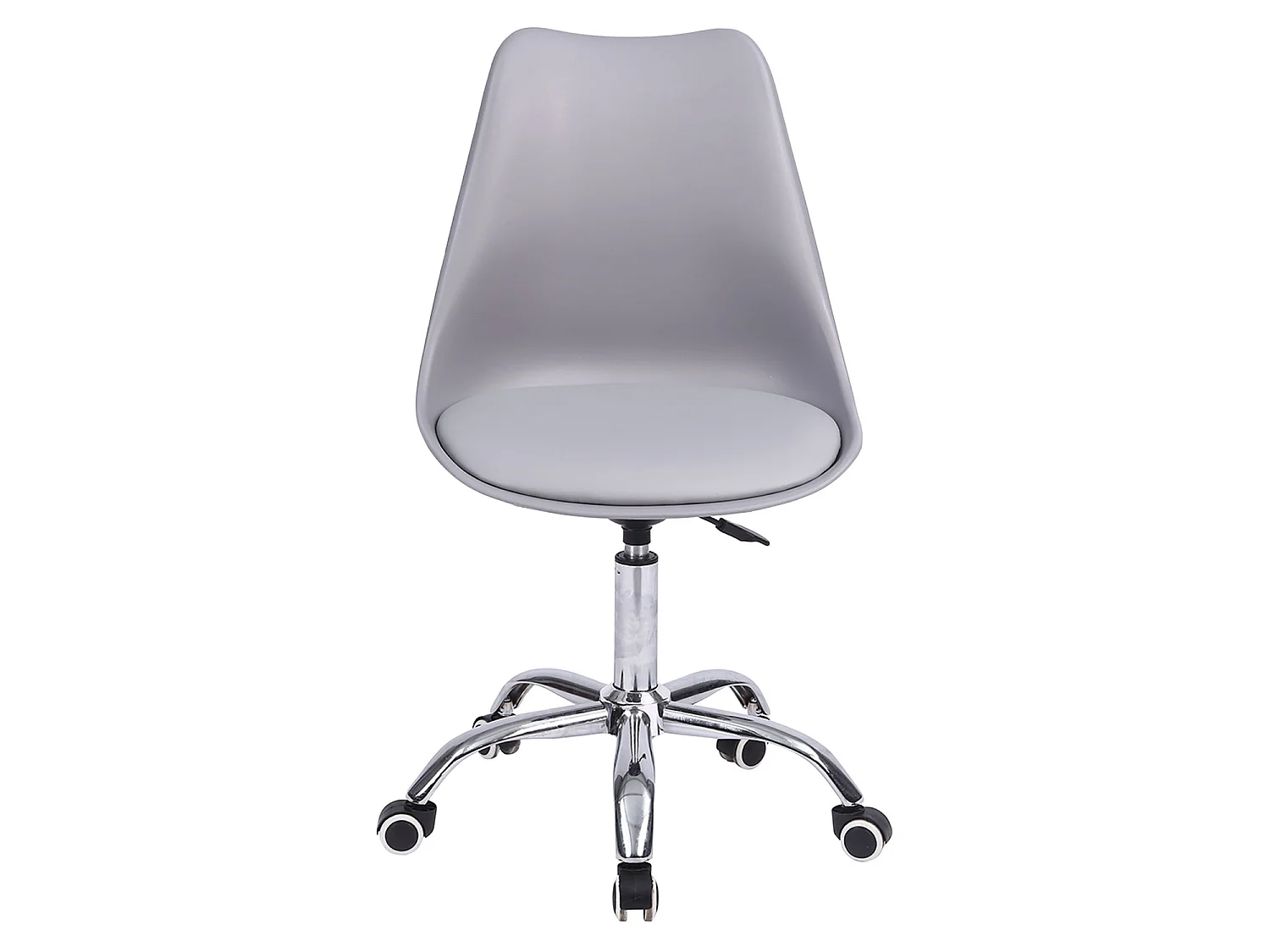 Chaise de bureau réglable en hauteur grise ANNE