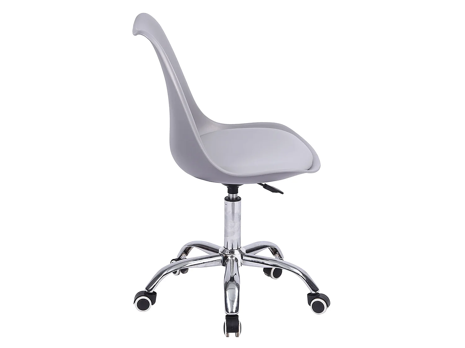 Chaise de bureau réglable en hauteur grise ANNE