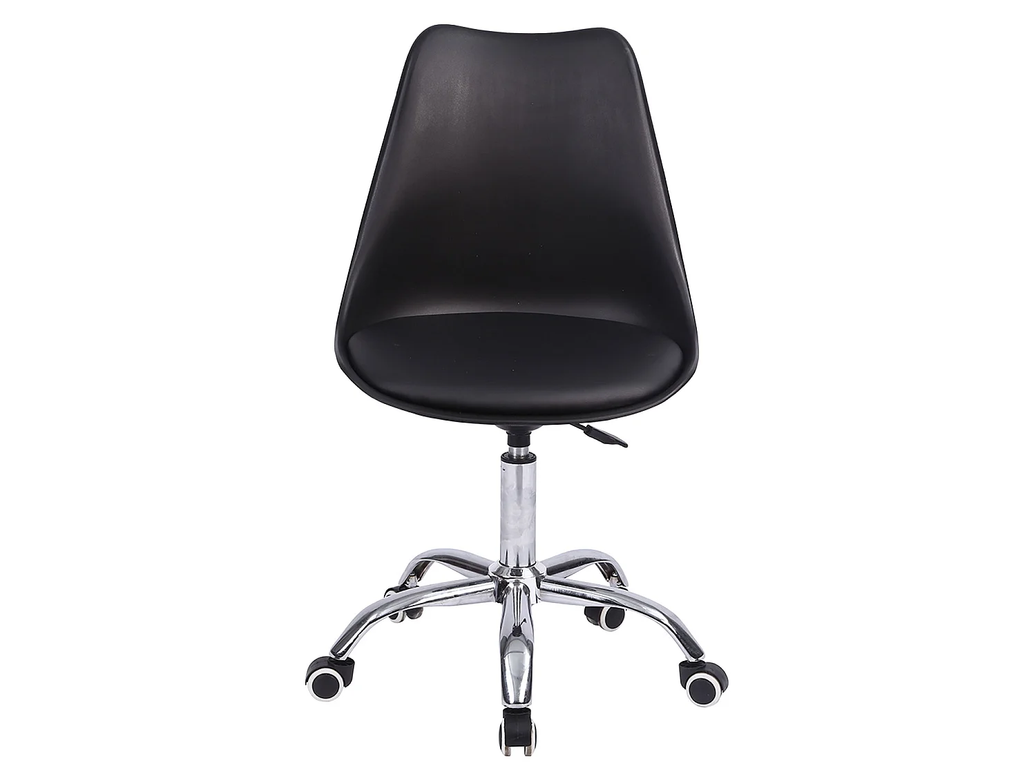 Chaise de bureau réglable en hauteur noire ANNE