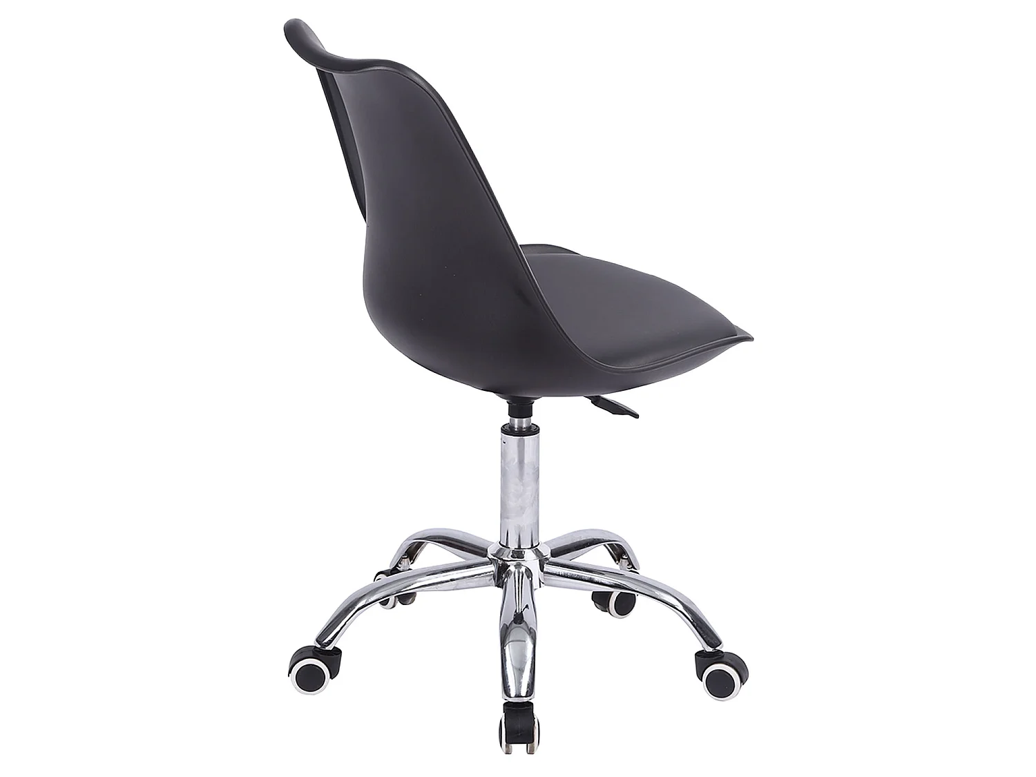 Chaise de bureau réglable en hauteur noire ANNE