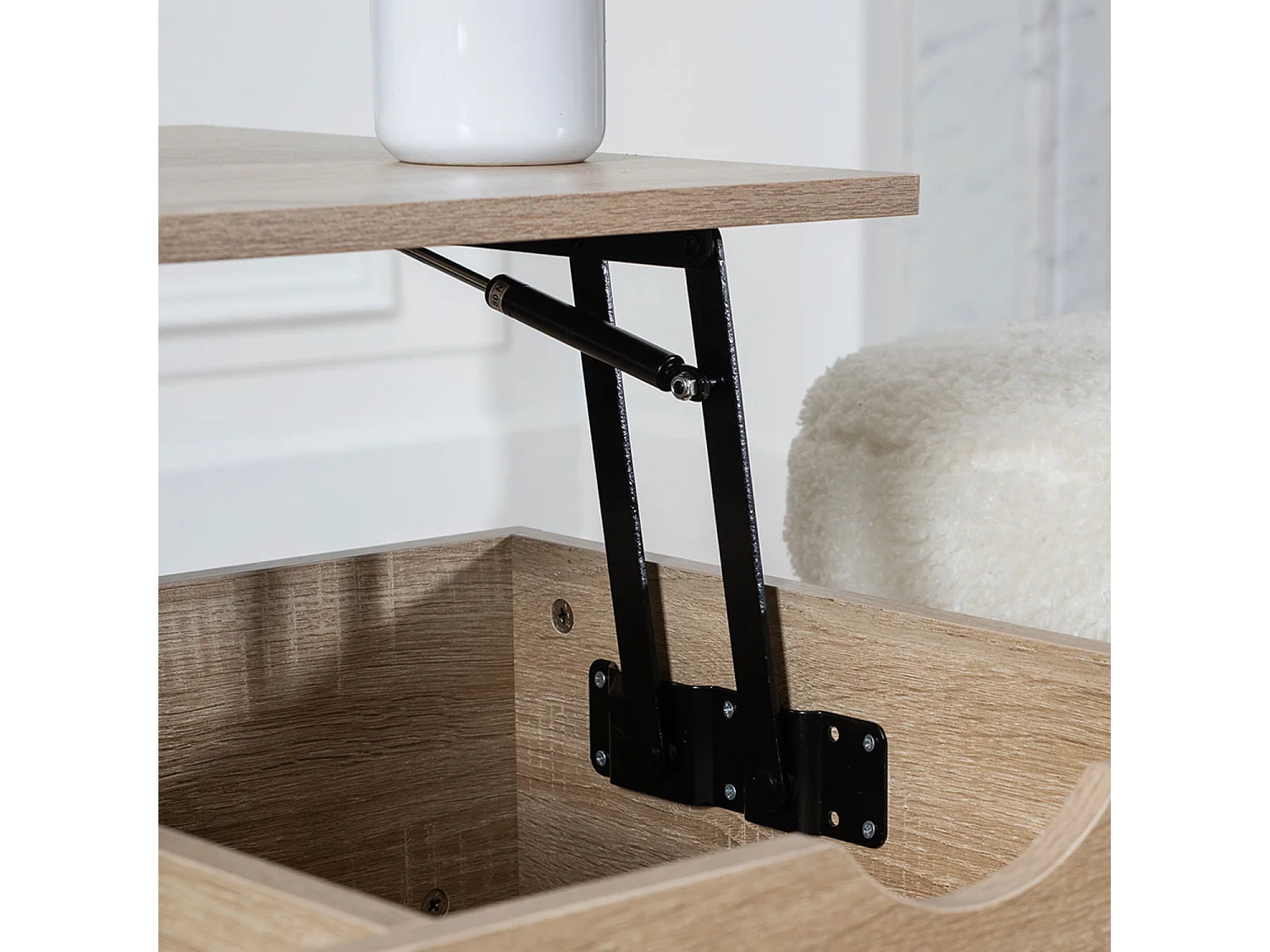 Mesa baja de madera con tapas elevadoras LOTTA - HAPPY GARDEN