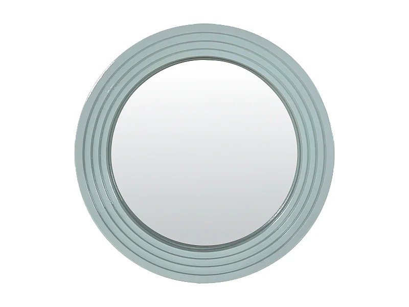Miroir color rond bleu 14,5cm