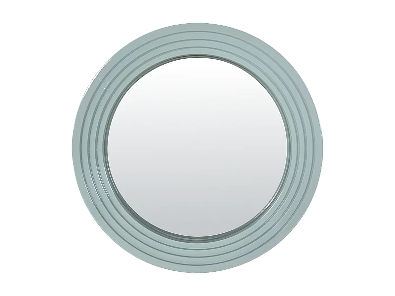 Miroir color rond bleu 14,5cm