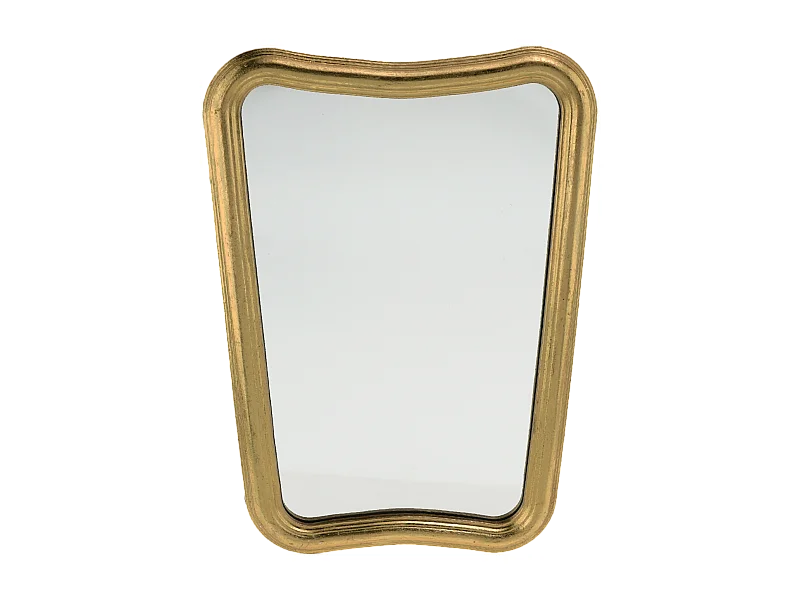 Petit miroir doré 21.5x29.5cm