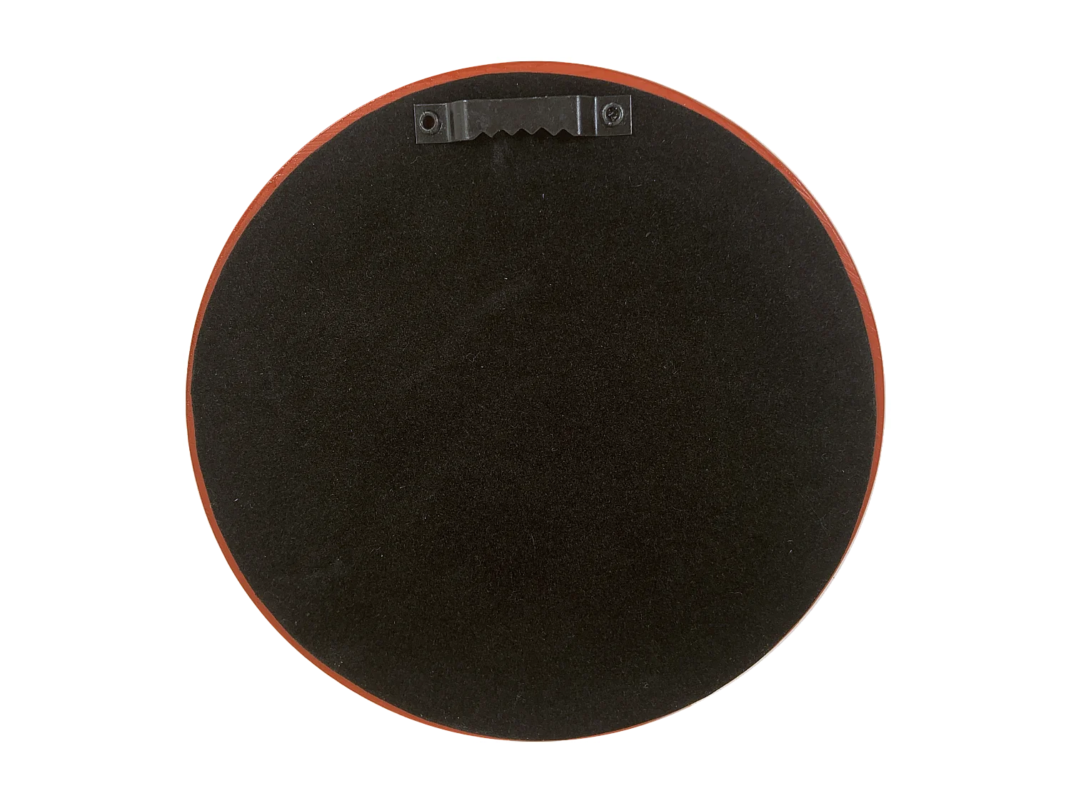 Miroir color rond orange 14,5cm