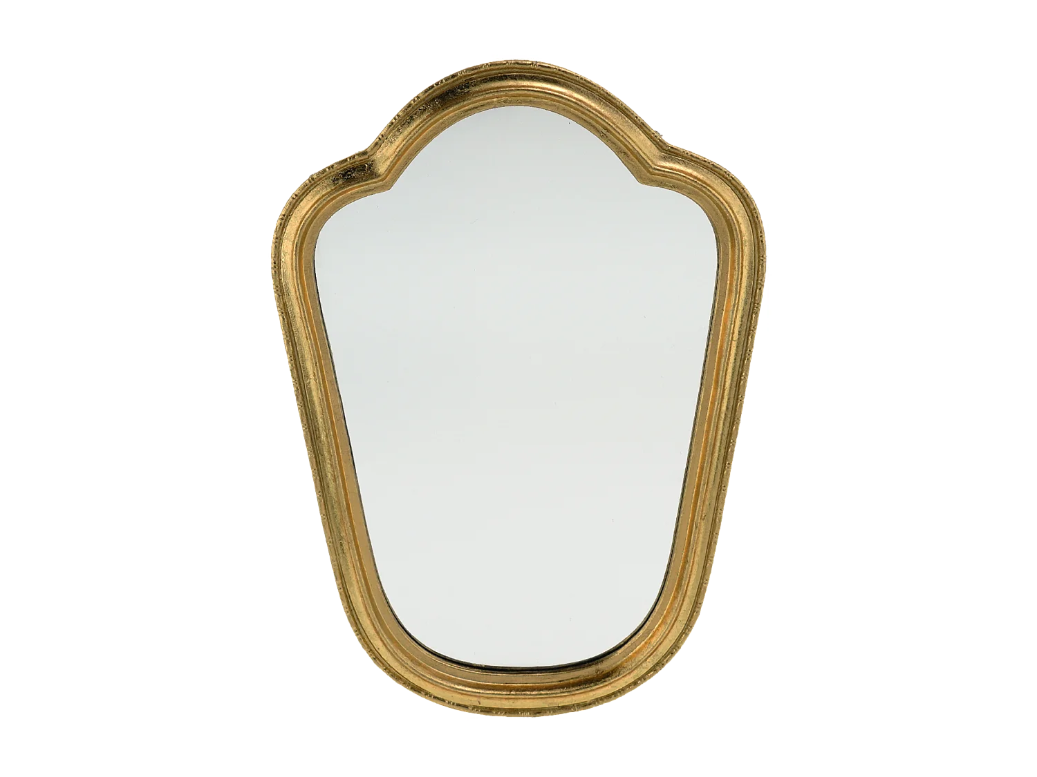 Petit miroir doré 21.9x26cm