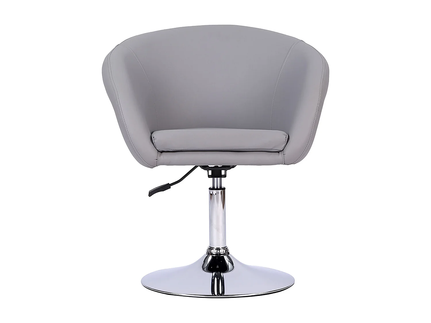 Barkruk in grijze imitatie GABIN