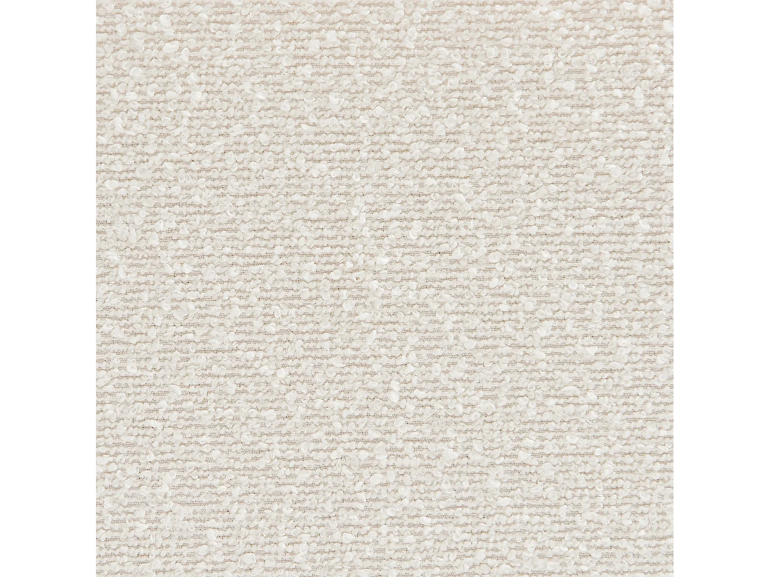 Sillón convertible de tejido borreguito texturizada, 2 plazas blanco