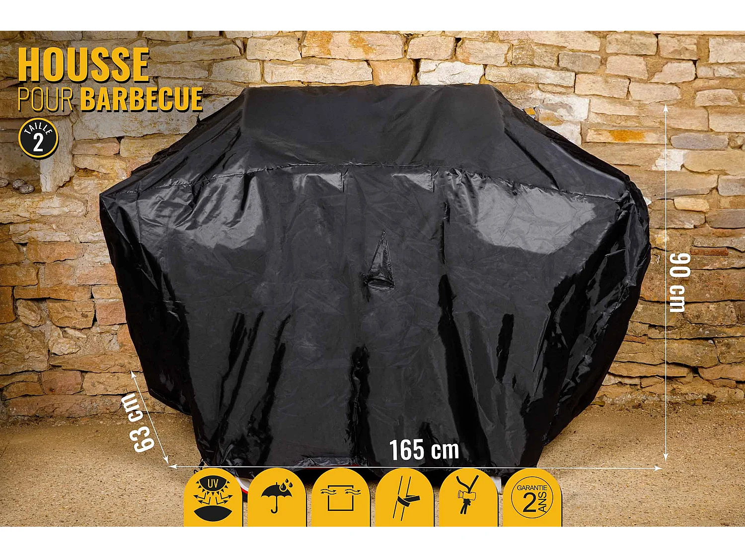 Pack barbecue charbon Vulcano 3000