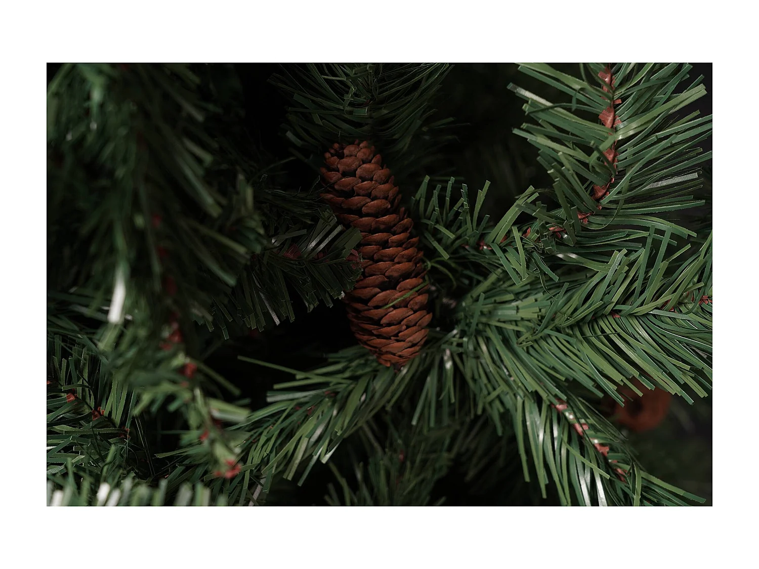 Árvore de Natal 150 cm Lapland, 464 ramos, 150h cm verde, abertura de ramos individuais, ignífugo