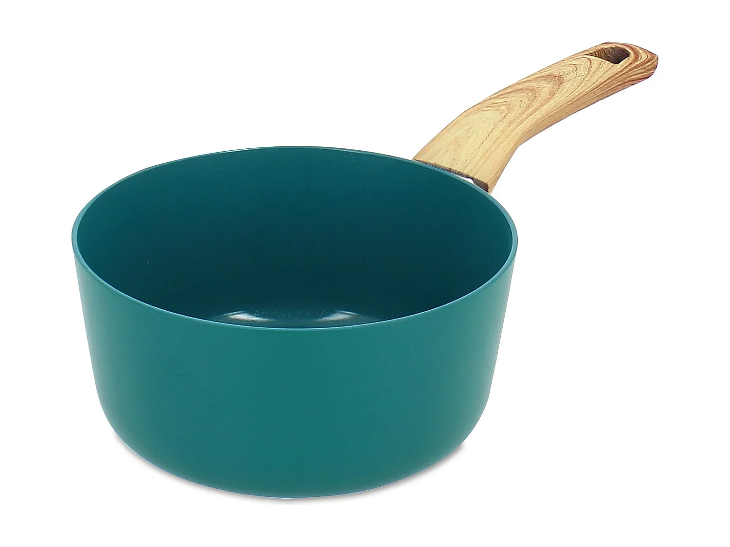 Menastyl - Casserole Colorama 20cm En Aluminium Recycle Bleu Canard Induction
