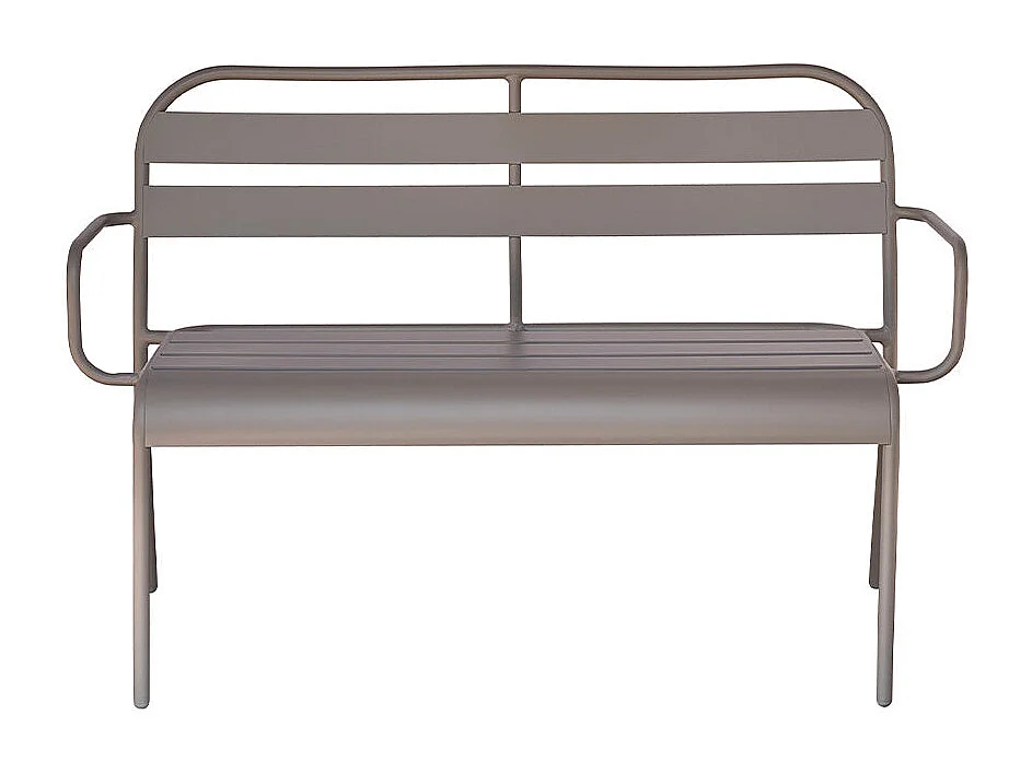 Banc de jardin en aluminium 2 places
