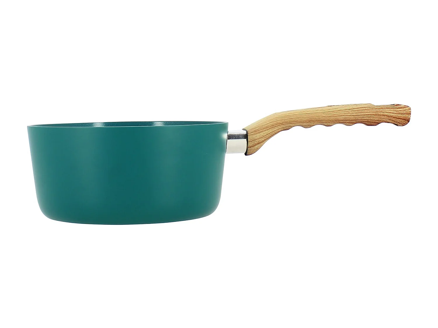 Menastyl - Casserole Colorama 18cm En Aluminium Recycle Bleu Canard Induction