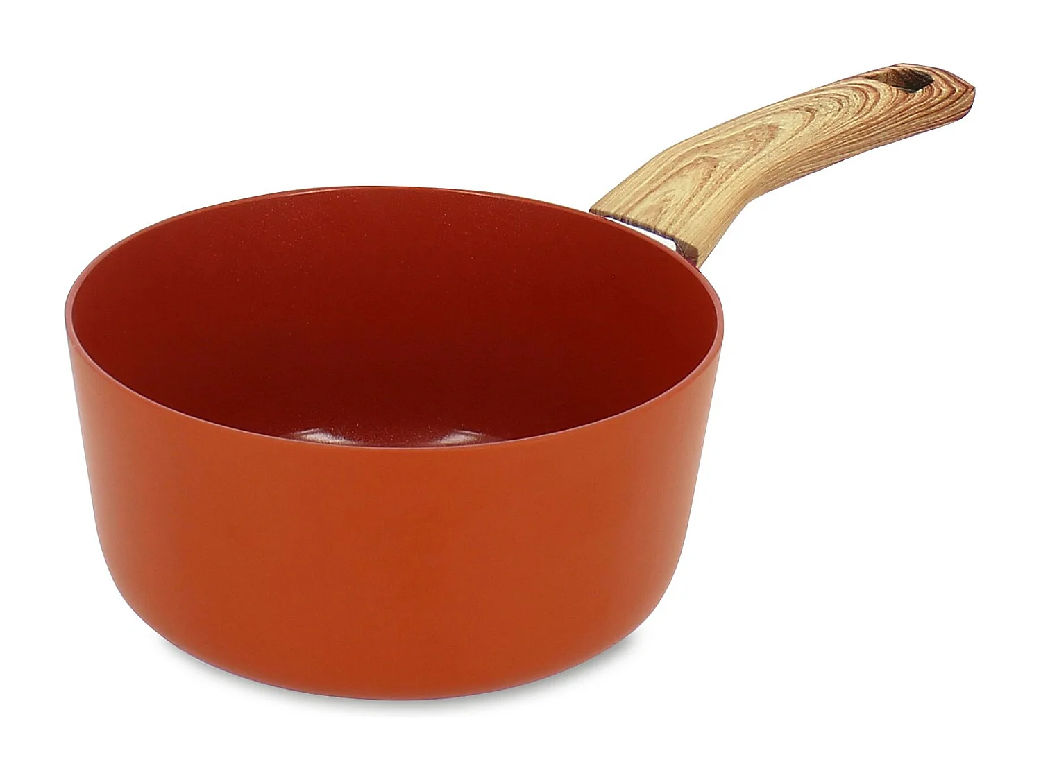 Menastyl - Casserole Colorama 20cm En Aluminium Recycle Brique Induction