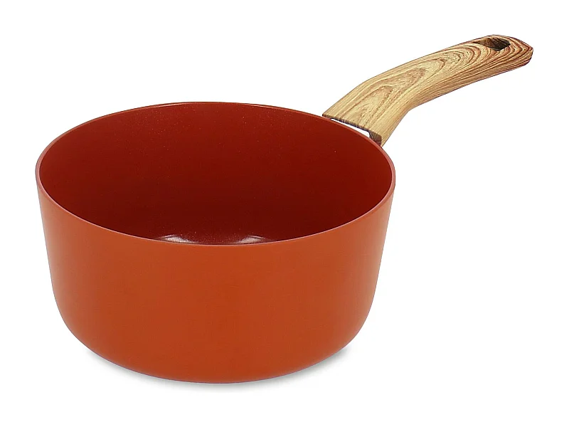 Menastyl - Casserole Colorama 20cm En Aluminium Recycle Brique Induction