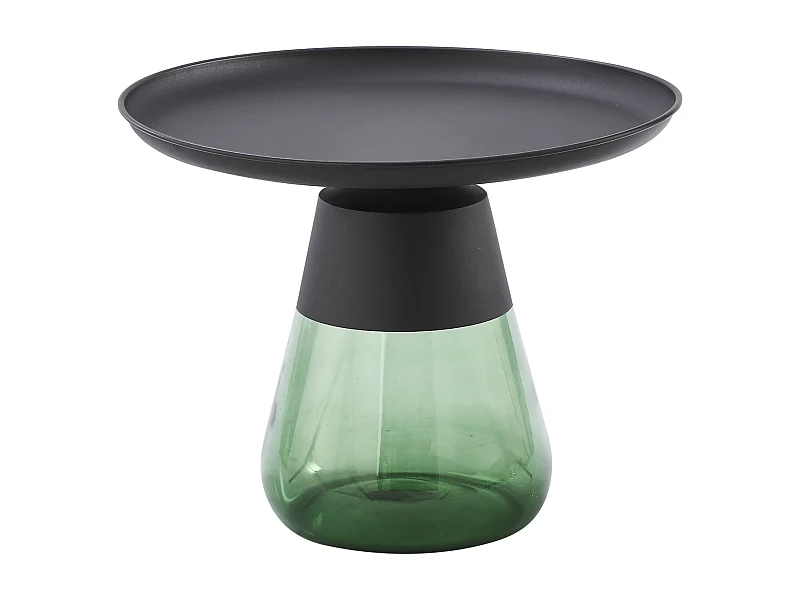 Table basse TIFFANY A noire/verte