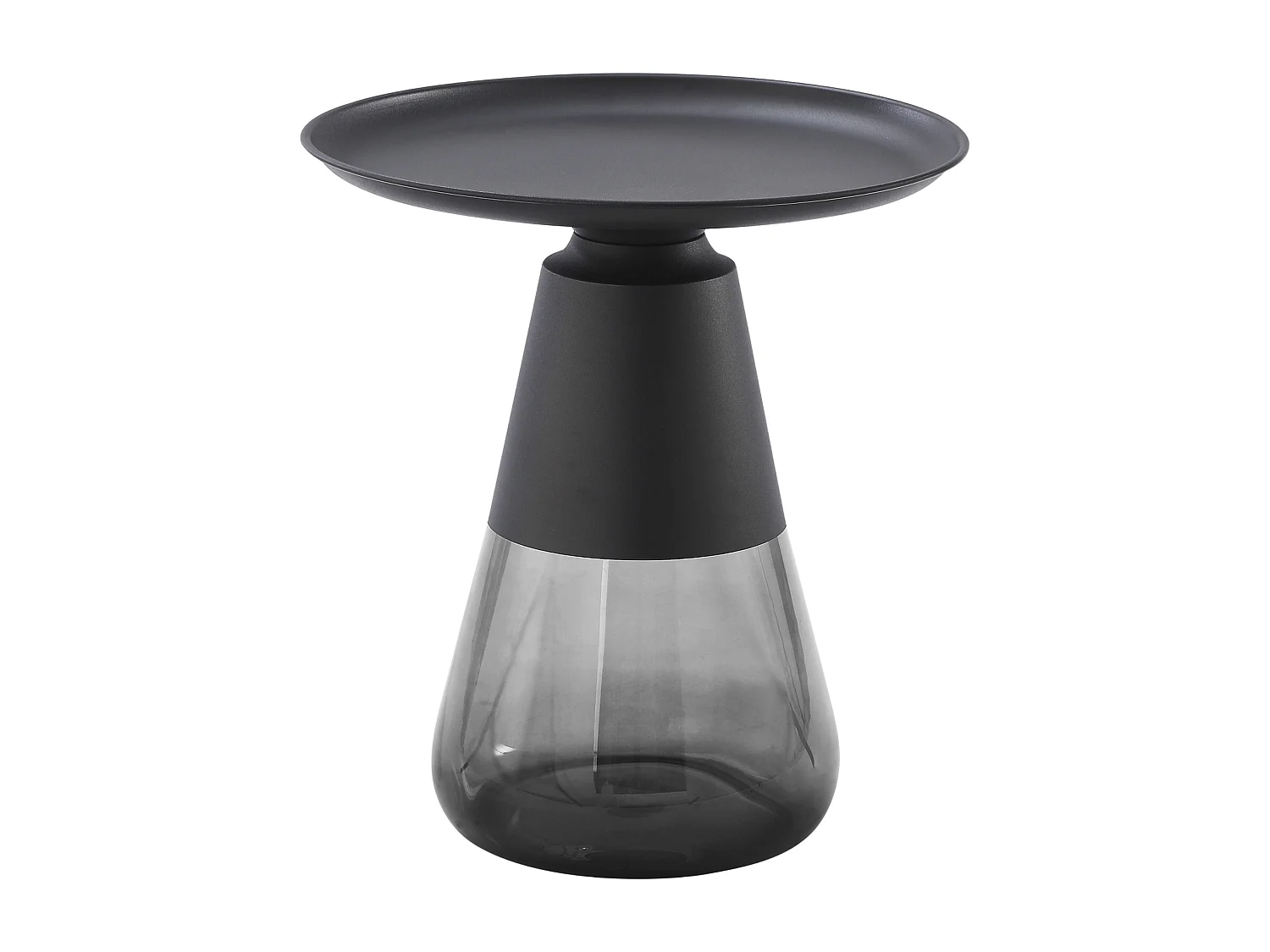 Table basse élégante TIFFANY B noire/grise