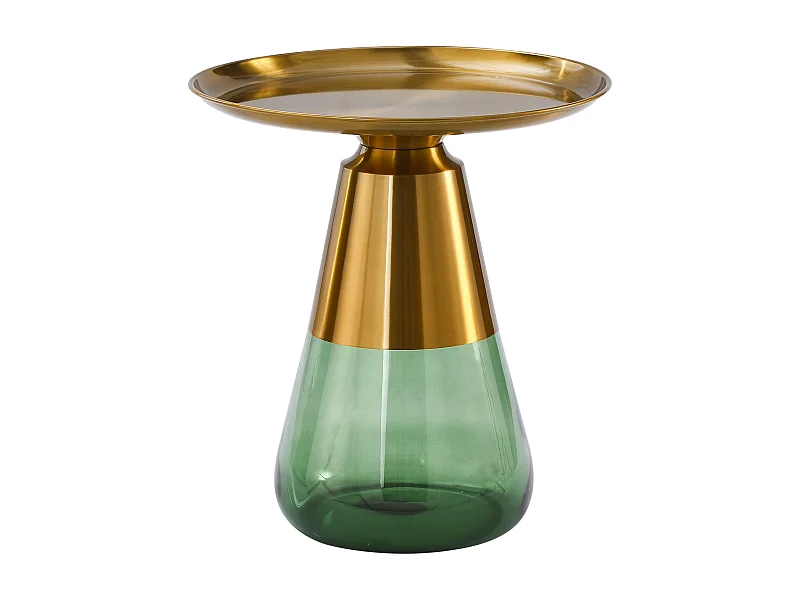 Table de salon TIFFANY B doré/vert