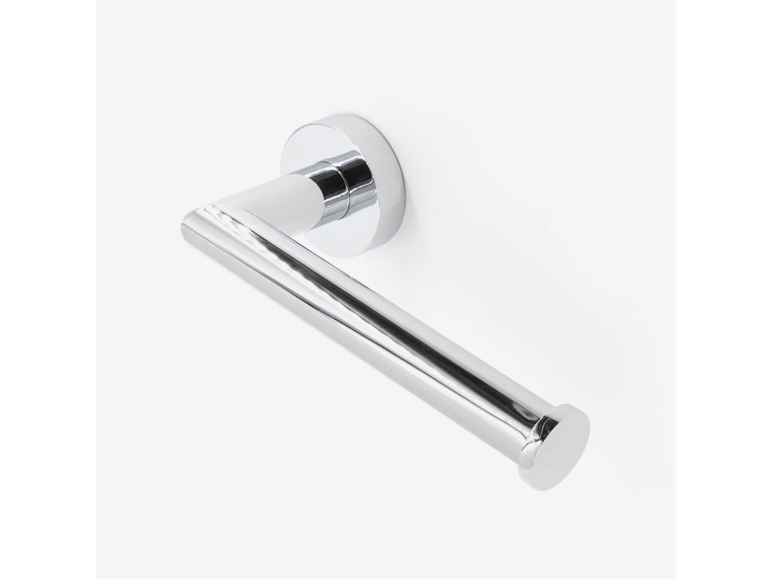 Dérouleur papier wc coudé inox brillant - Hotel - Bath Bazaar - BATHBAZAAR