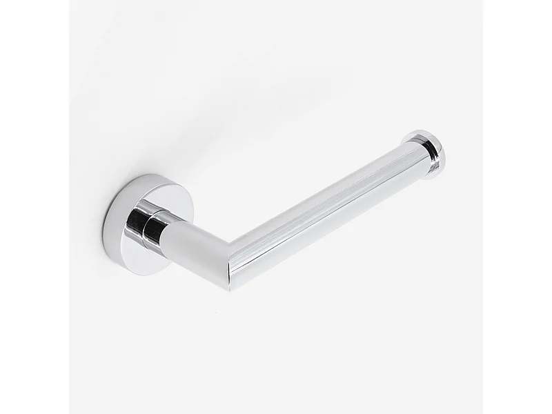 Dérouleur papier wc coudé inox brillant - Hotel - Bath Bazaar - BATHBAZAAR