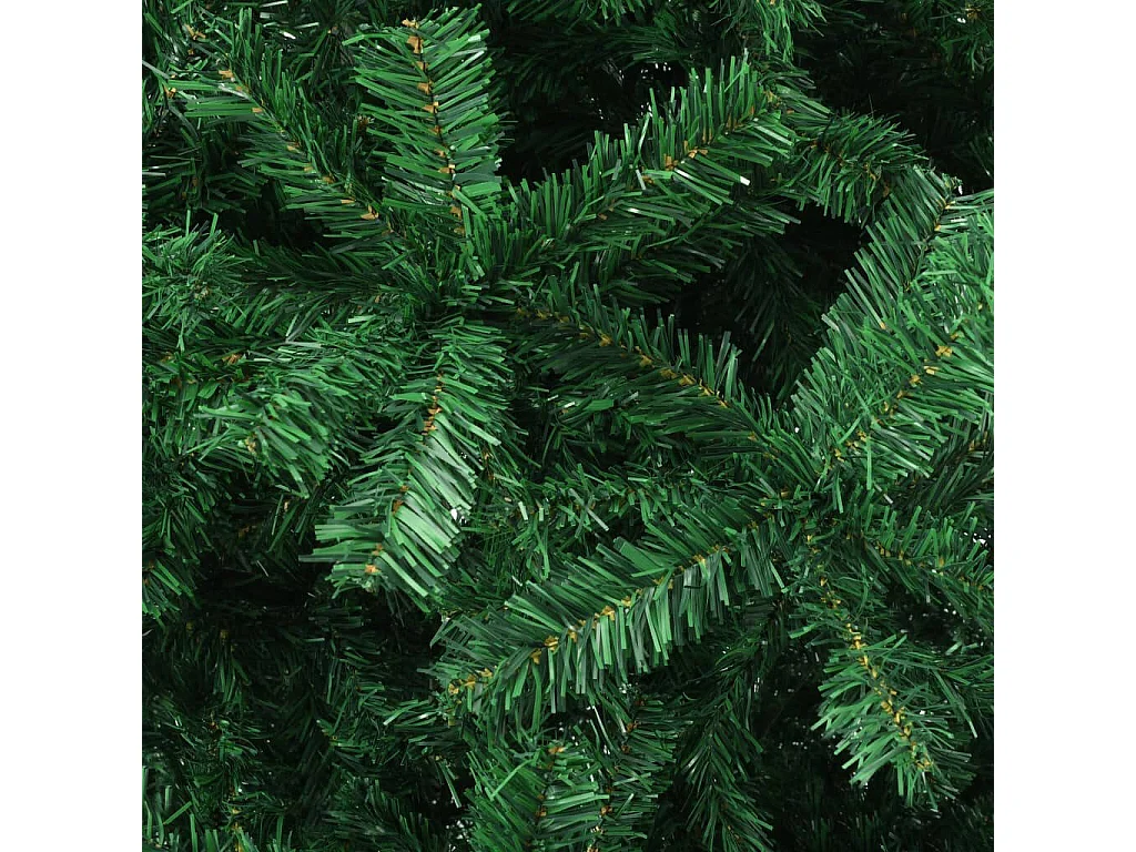 Árvore de Natal 210 cm Santa Claus, 727 Ramos, 210h cm Verde, Abertura tipo guarda-chuva, Ignífuga retardante de chama