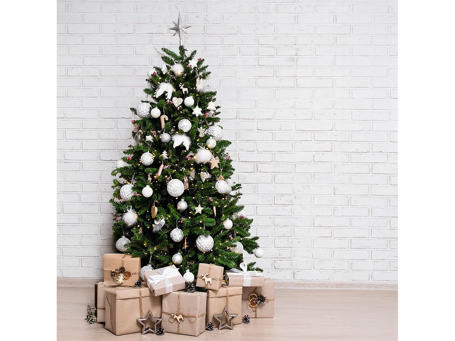 Árvore de Natal 180 cm Sugarplum, 475 ramos, 180h cm verde, abertura de ramos individuais, ignífuga retardante de chama