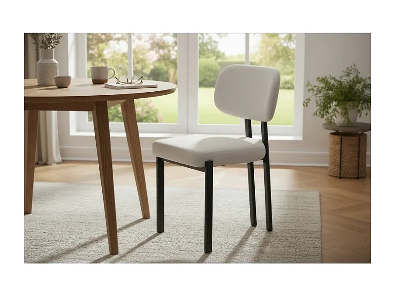 Chaise KELIS Noir Élégance