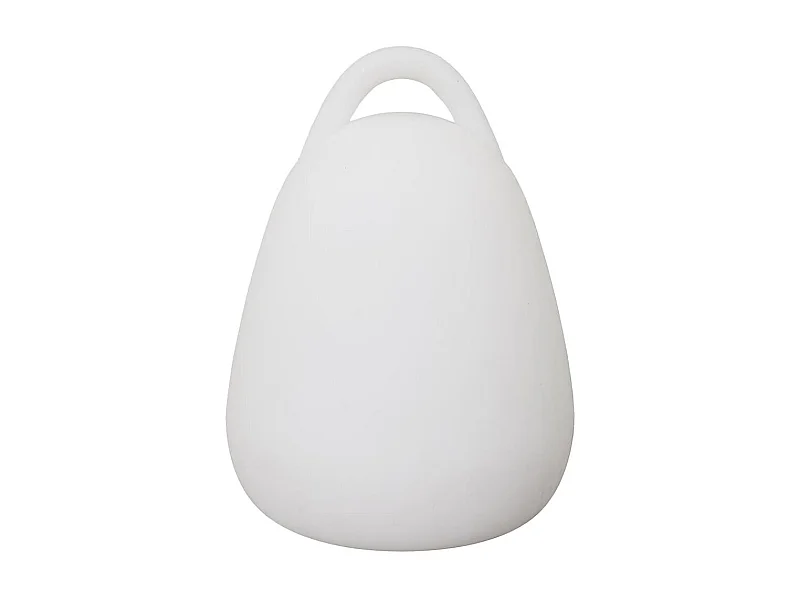 Lampe Sans Fil Blanche Intérieur/Extérieur Poignée Intégrée Eclairage Multicolore avec Télécommande - MALIBU