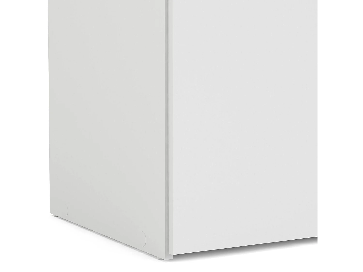 Garde-robe 2 portes Dsec, Meubles de chambre, Penderie de plain-pied, Placard à vêtements, 78x50 h175 cm, Blanc