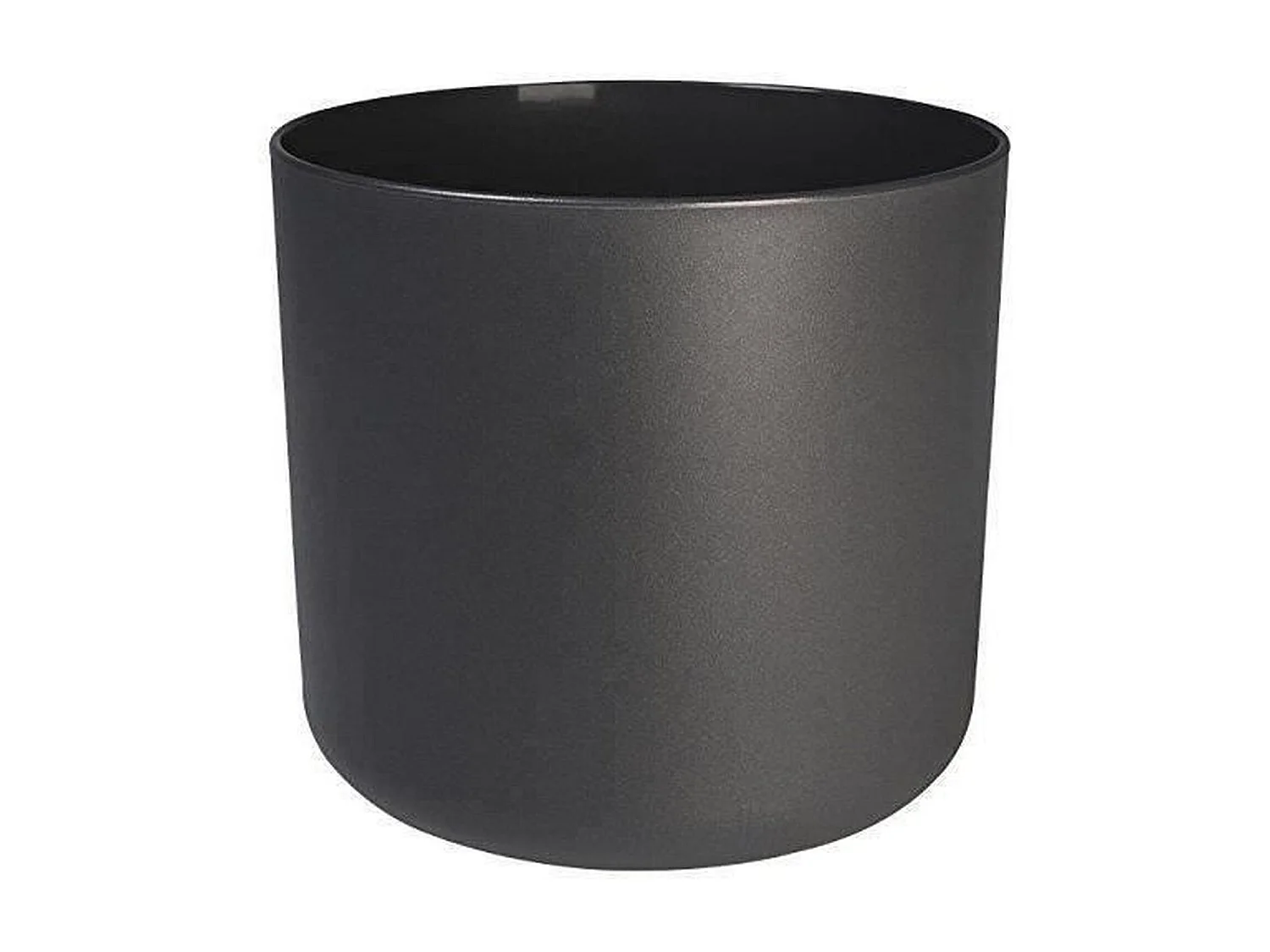 B.for Zachte Ronde Bloempot - Zwart Ø 35 x 32 cm