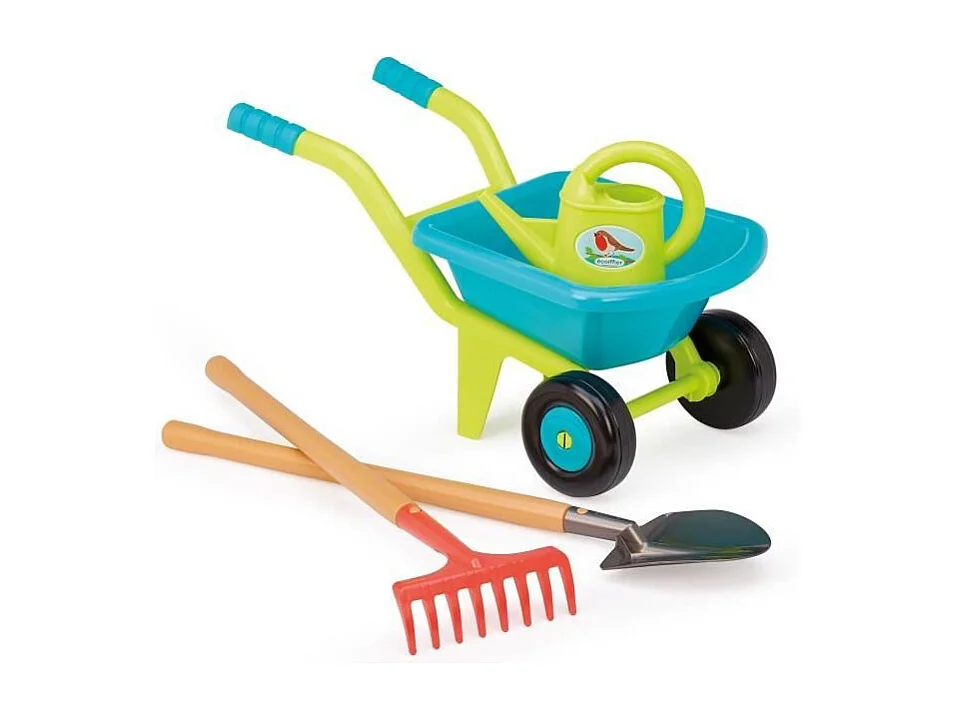 Brouette de jardin garnie Deluxe - ECOIFFIER - 4539 - Pour le travaux de jardinage