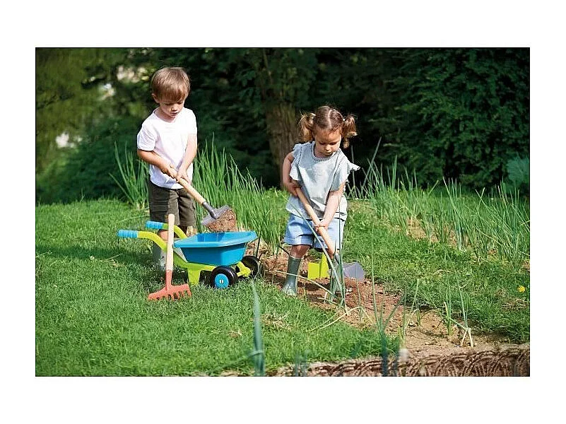 Brouette de jardin garnie Deluxe - ECOIFFIER - 4539 - Pour le travaux de jardinage
