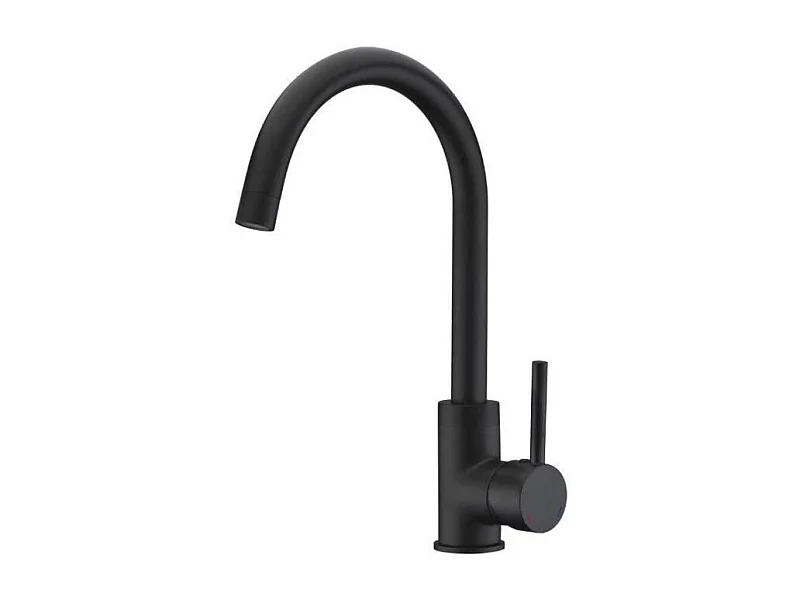 ROUSSEAU Robinet mitigeur de cuisine Koben - Sans douchette - Noir