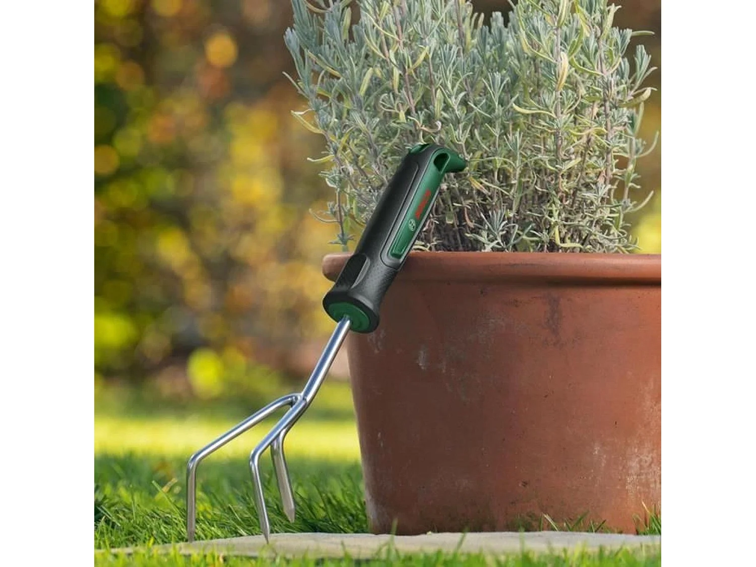 Griffe à main de jardinage inox