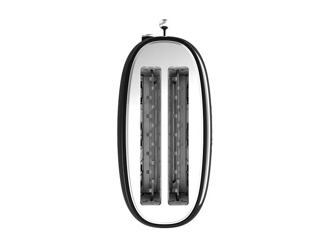 Grille-pain vintage - SWEISS - GRV9 - 2 fentes - 1500 W - Noir