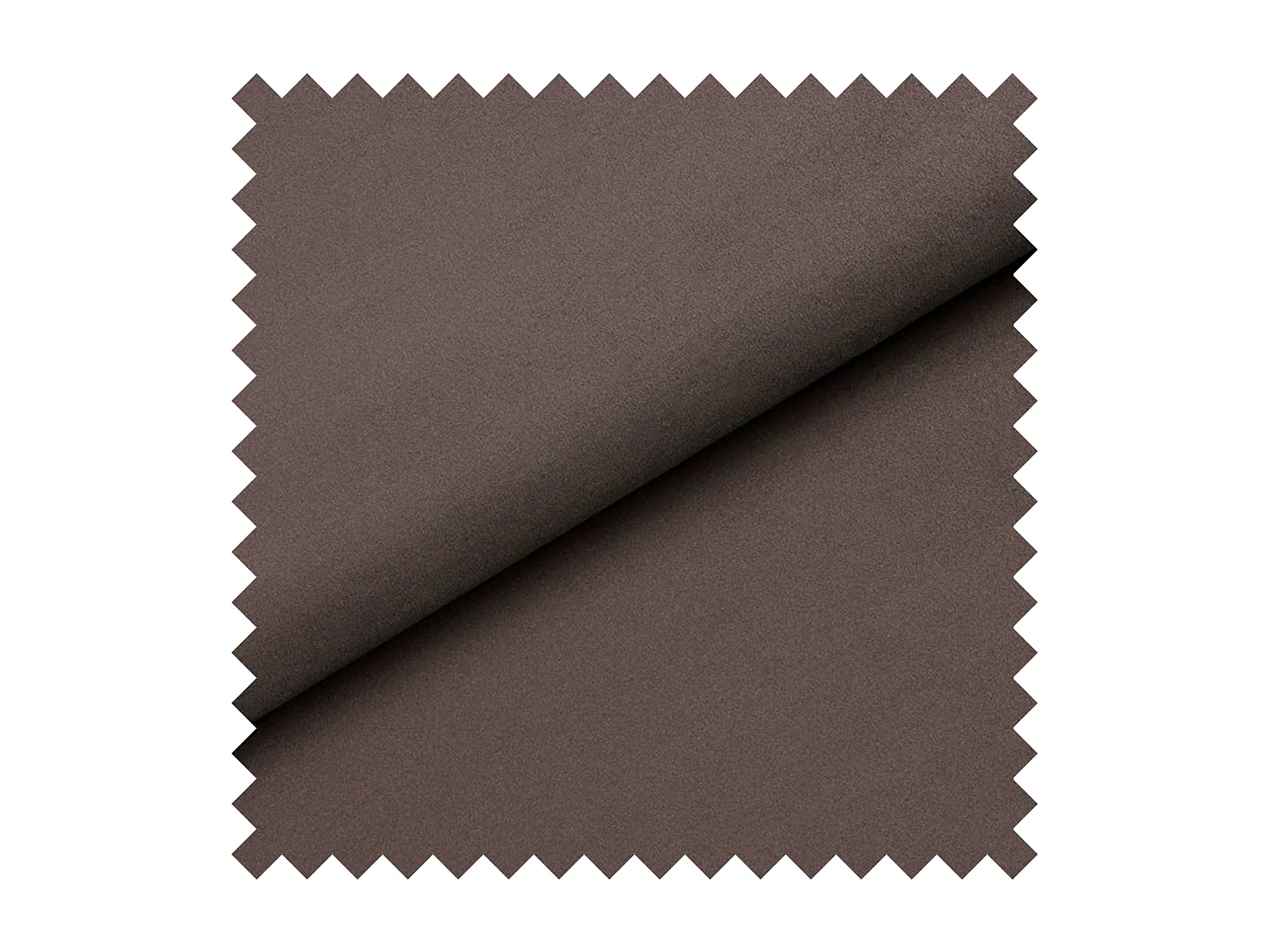 Kinderbed 90x200 met uitvalbeveiliging, matras en hoofdbord links – velours – bruin – FANKO