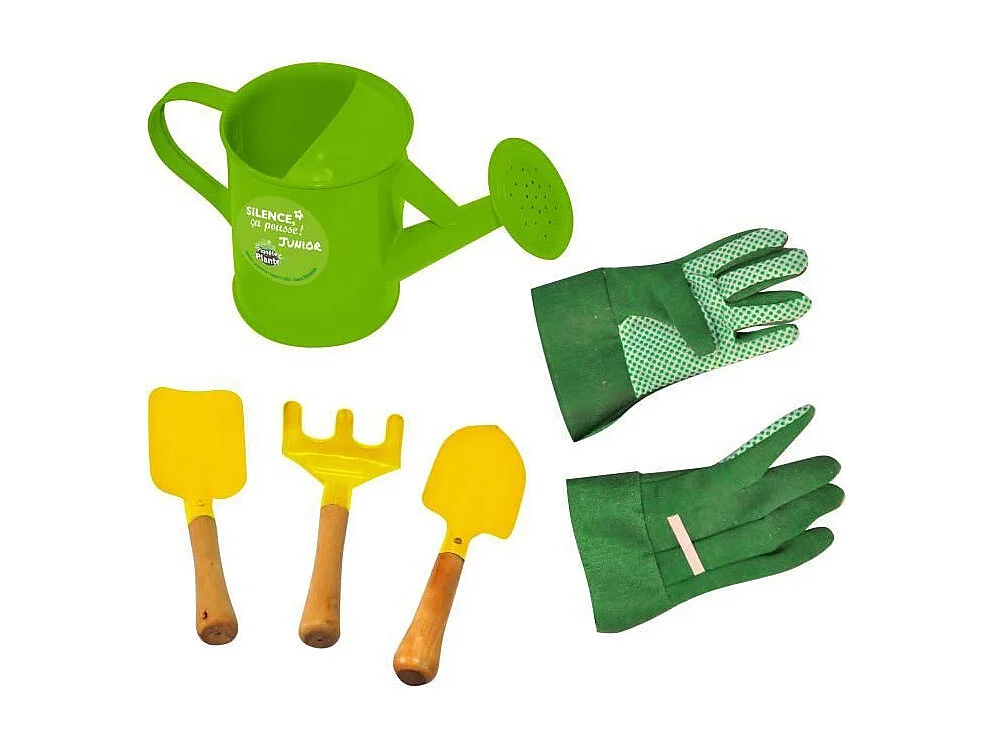 Sac de jardinage 6 Pieces - PLANETE PLANTE - Silence Ça Pousse - Des 3 ans