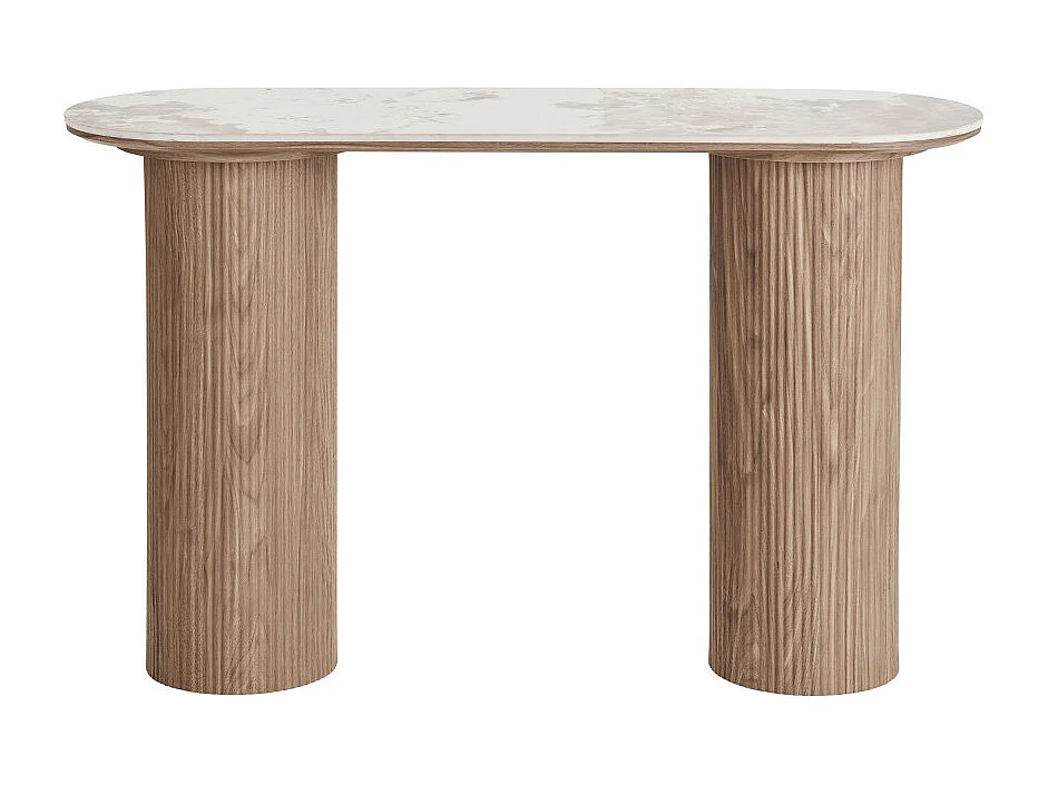 Isa sidetable keramiek wit.