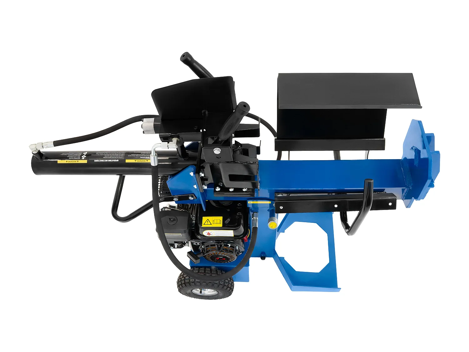 Spaccalegna 15 Ton Idraulico 7HP Benzina Orizzontale Verticale 520mm Legna