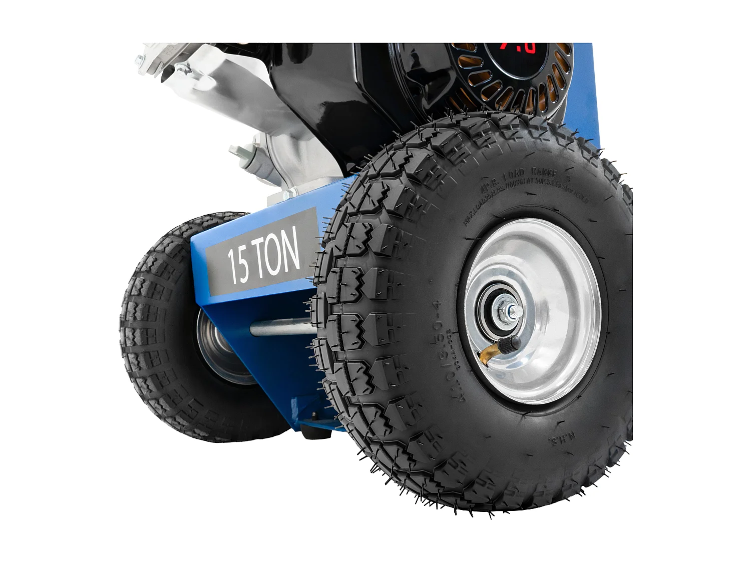 Spaccalegna 15 Ton Idraulico 7HP Benzina Orizzontale Verticale 520mm Legna