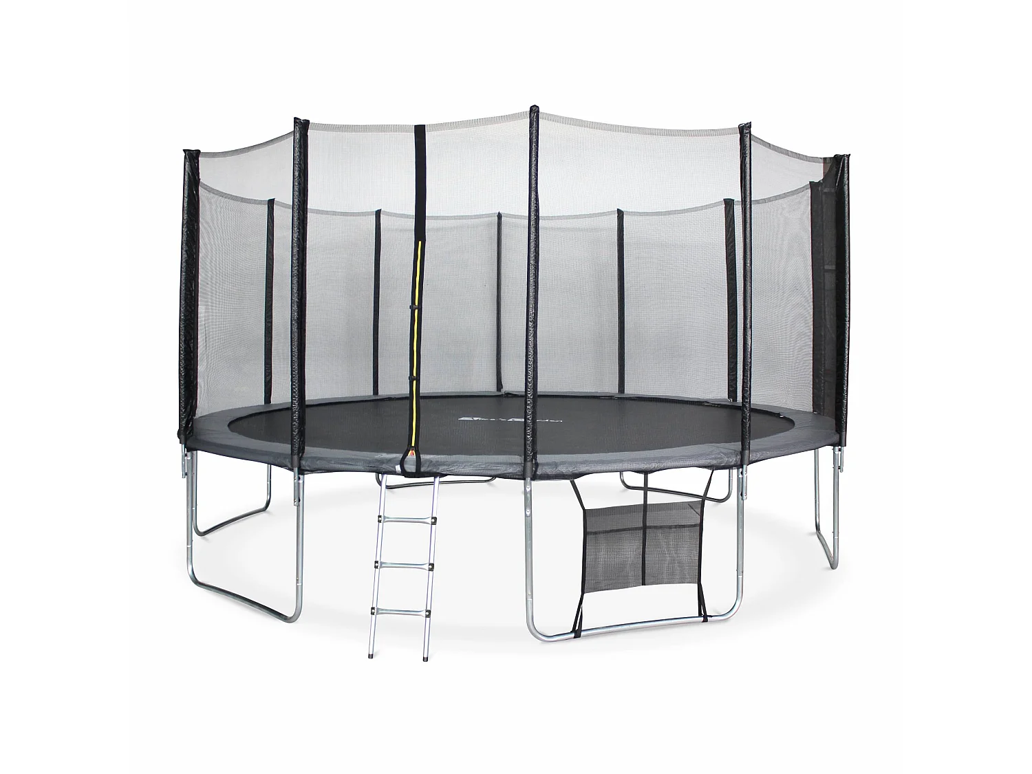 Trampolino 490cm con confezione di accessori, grigio
