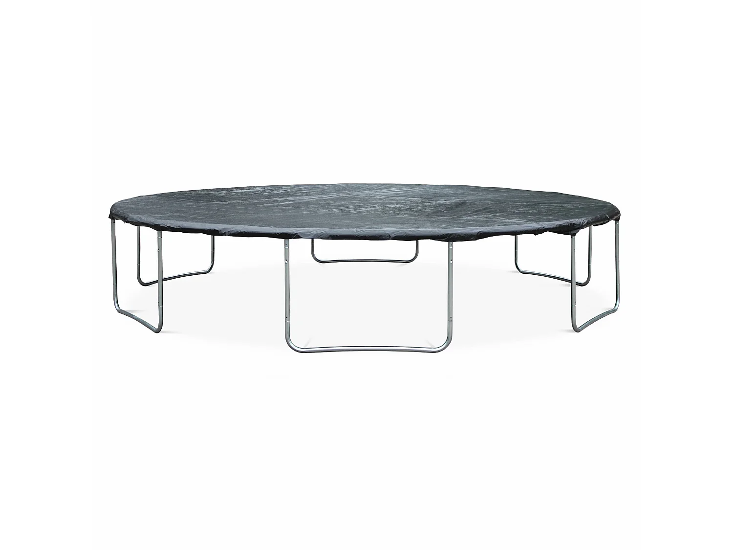 Trampolino 490cm con confezione di accessori, grigio
