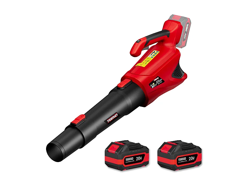 Souffleur de Feuilles sans Fil 20 V, souffleur à Feuilles avec Batterie 8,0 Ah, 5 Modes de Vitesse pour l'entretien de la pelouse, 4500 W