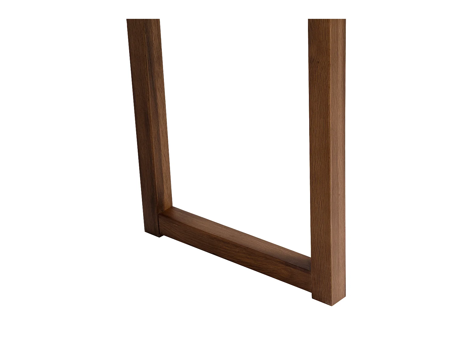 Console bureau - Coloris : Naturel foncé - NELIZAR