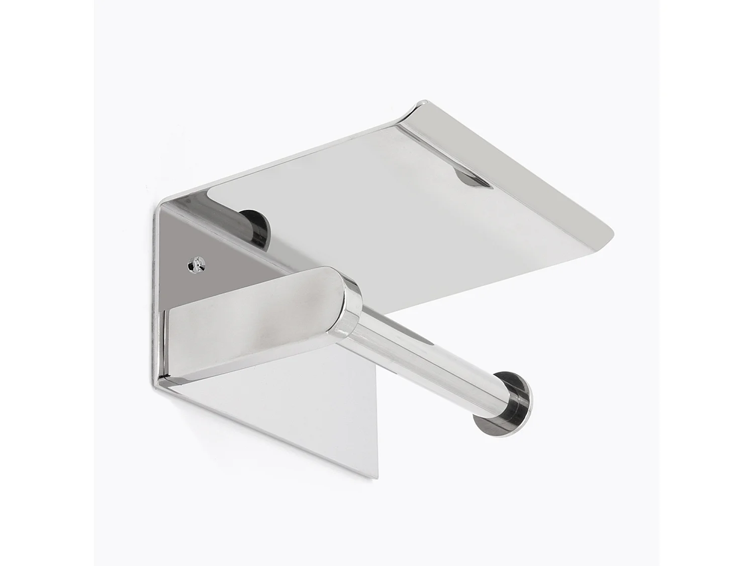Dérouleur papier toilette inox brillant CONNECT - BATHBAZAAR