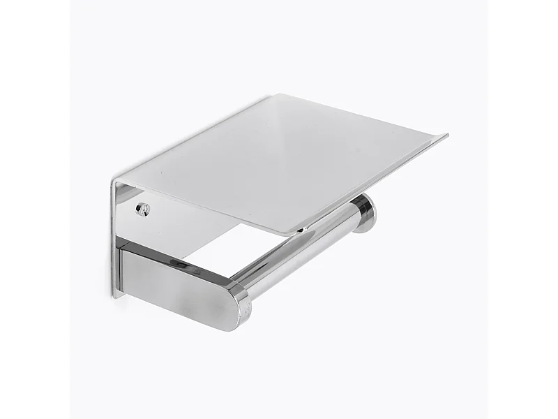 Dérouleur papier toilette inox brillant CONNECT - BATHBAZAAR