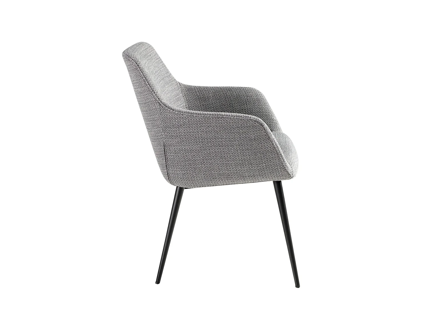 Grey fabric chair 4222 ANGEL CERDA